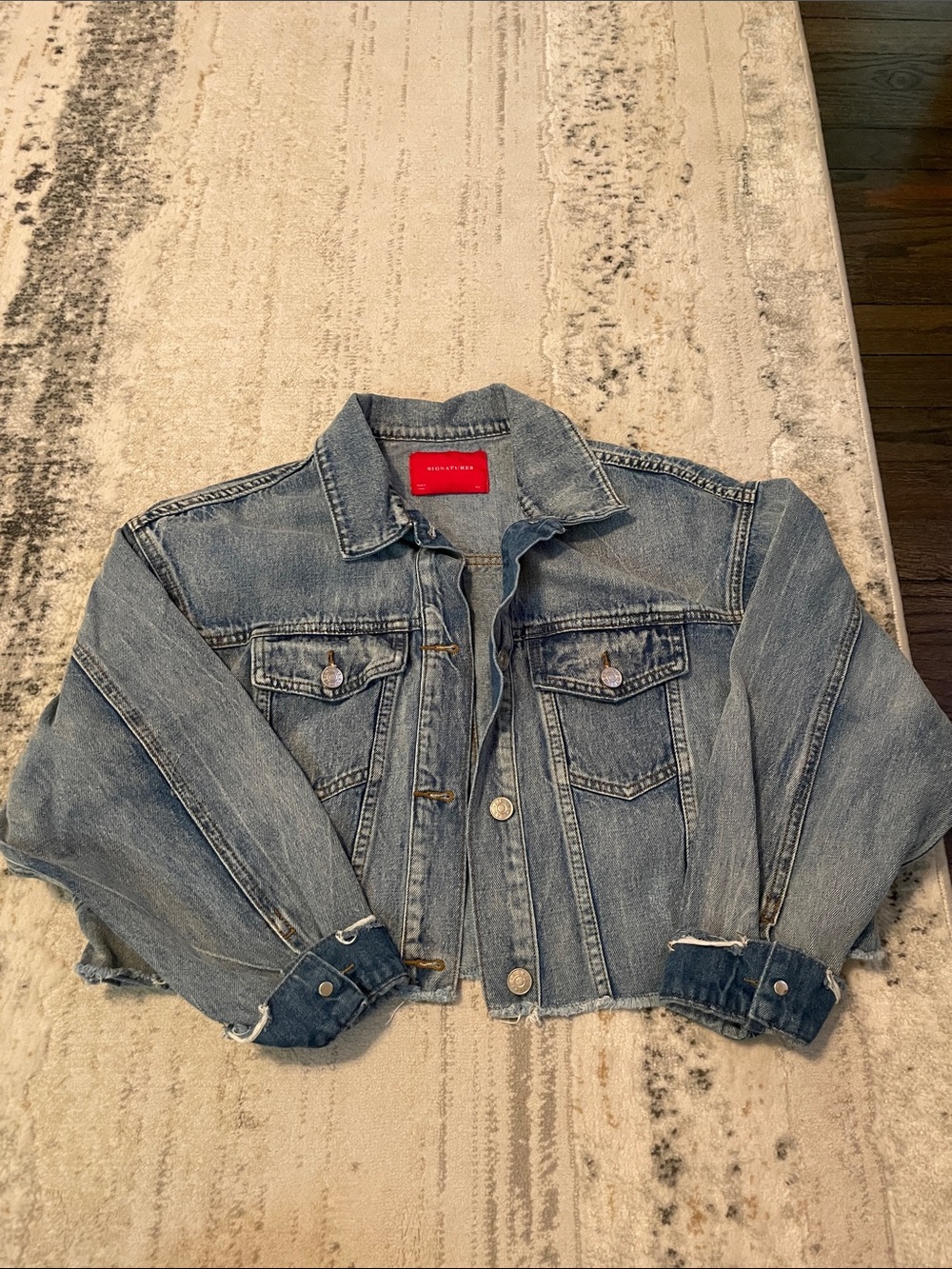 Signature Light Blue Denim Jean Jacket